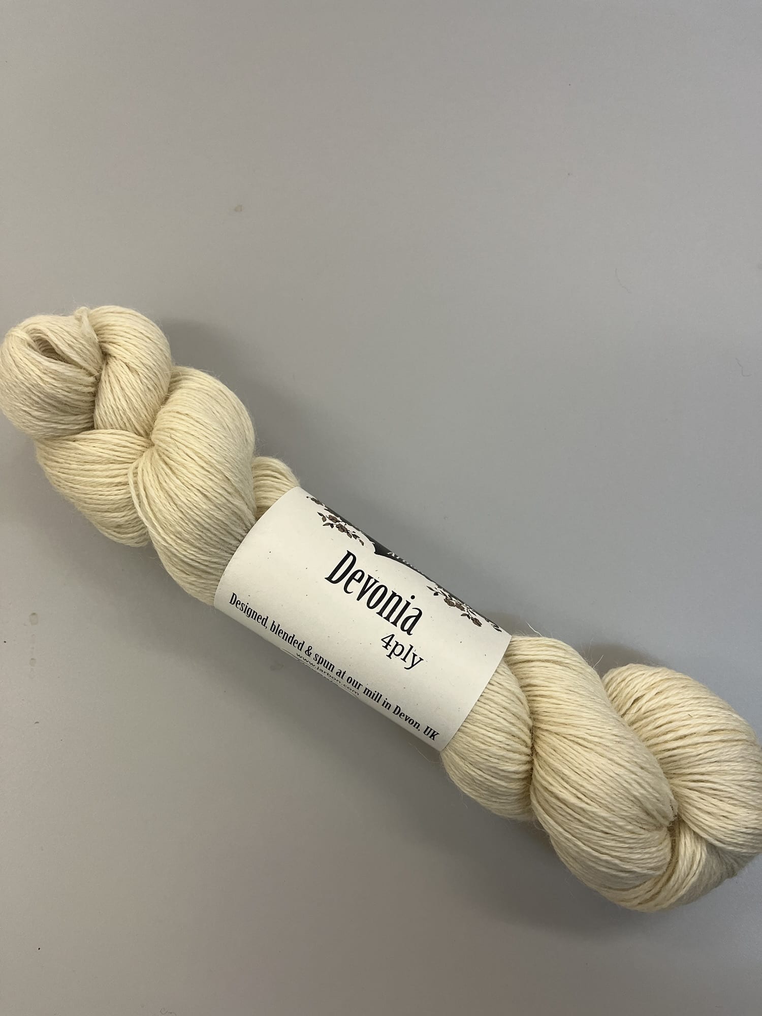 Devonia 4ply - Devonia Cream - undyed